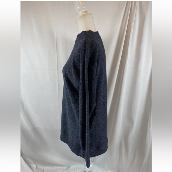 Ole Smoky Whiskey Long Sleeve Crewneck Nub Relaxed Fit Sweatshirt Navy Women’s S - Picture 4 of 14